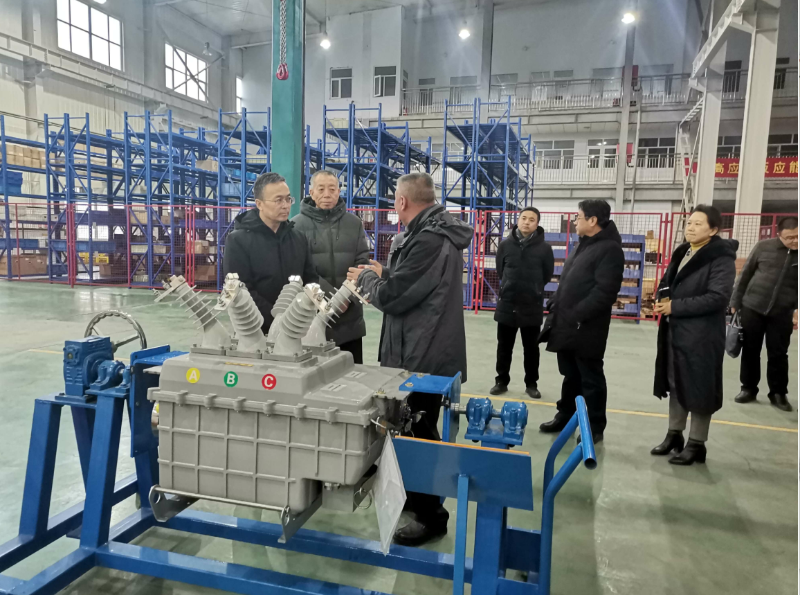 縣委領(lǐng)導(dǎo)親臨公司考察指導(dǎo)